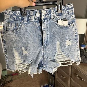Mom jean shorts.